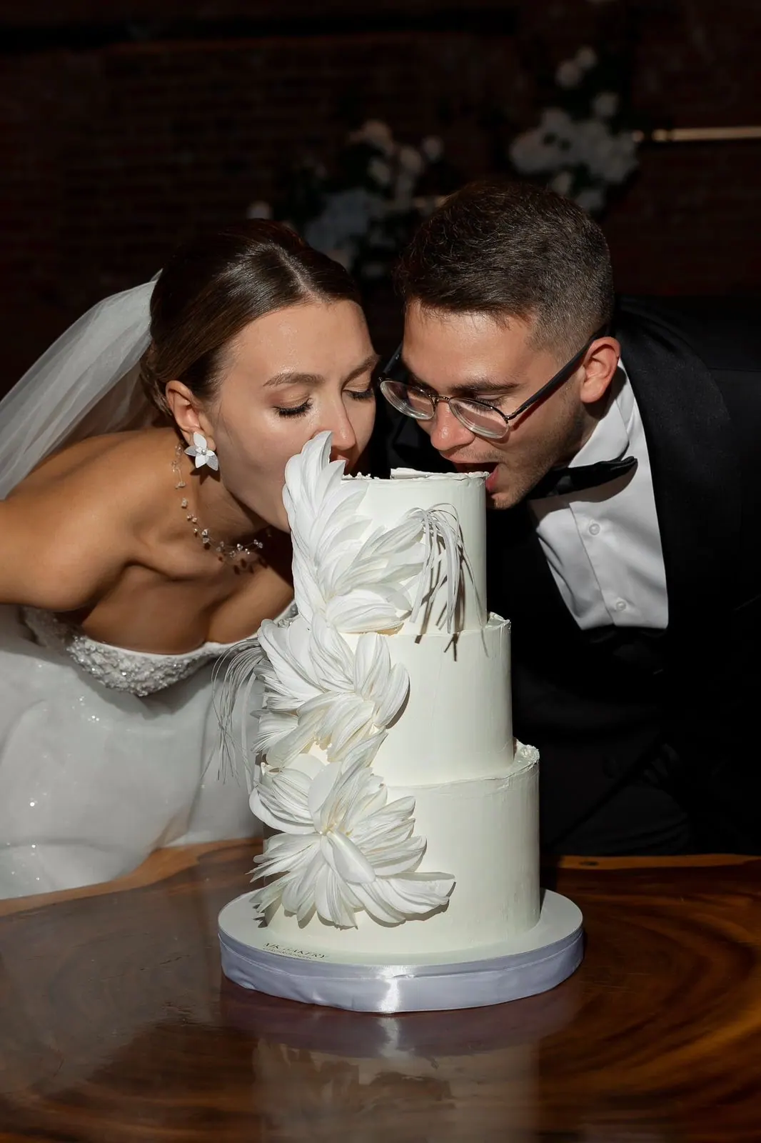 Event-торт с флористическим декором — MK.ART Bakery