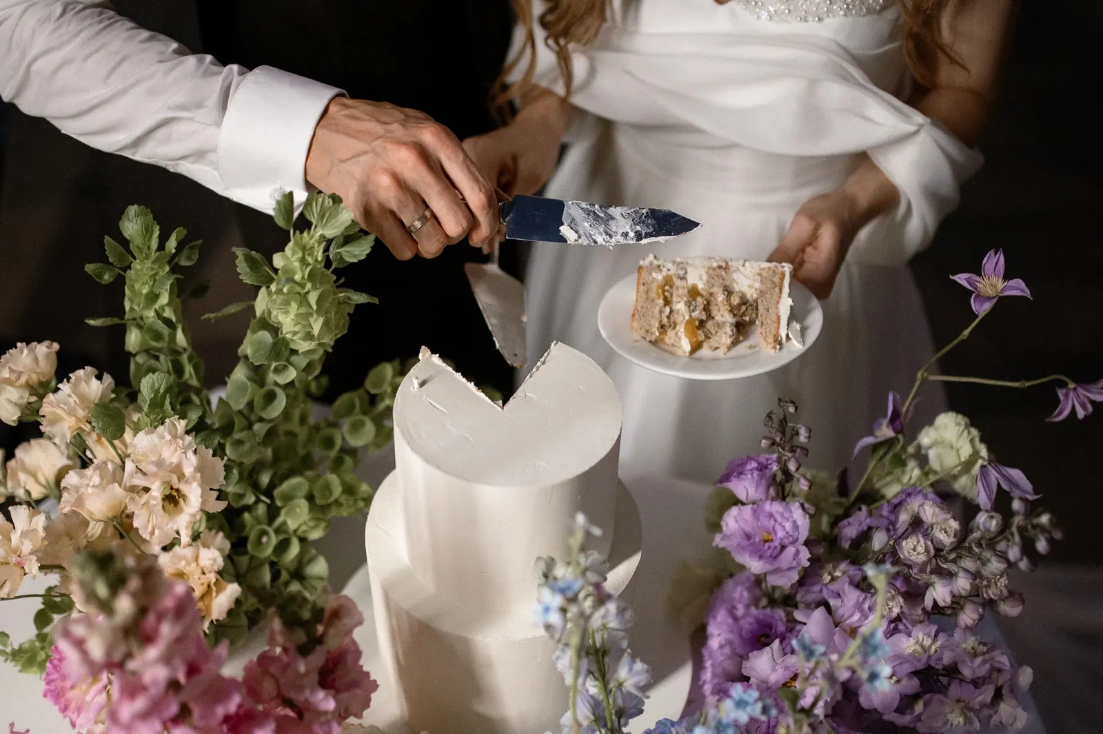 Event-торт с флористическим декором — MK.ART Bakery